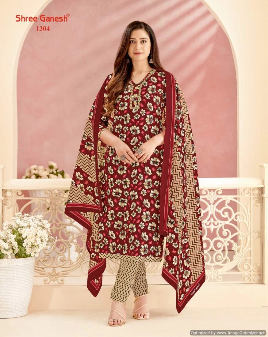 Shree Ganesh Vaani Vol 3 Cotton Wholesale Salwar Suit Catalog — Wholesale, MPA wholesale from Surat - Gallery Image 12